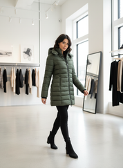 Pufferjas / Gewatteerd Design / Vrouwen / Winter