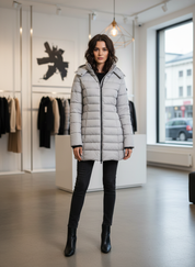 Pufferjas / Gewatteerd Design / Vrouwen / Winter