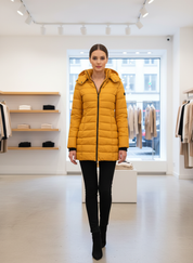 Pufferjas / Gewatteerd Design / Vrouwen / Winter