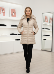 Pufferjas / Gewatteerd Design / Vrouwen / Winter