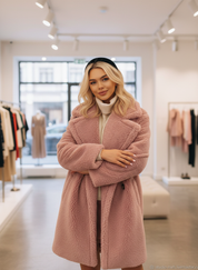 Teddy Jas / Oversized Pasvorm / Vrouwen / Winter