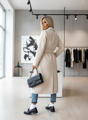 Trenchcoat / Getailleerd Design / Dames / Winter