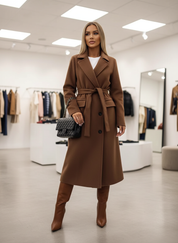 Trenchcoat / Getailleerd Design / Dames / Winter