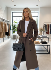 Trenchcoat / Getailleerd Design / Dames / Winter