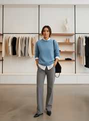 Gebreide Trui / Relaxte Pasvorm / Hedendaagse Vrouwen / Alle Seizoenen