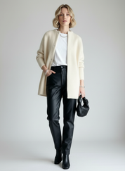 Heerlijk Warm & Knus Oversized Gebreid Vest voor Dames