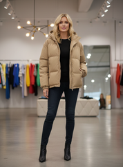 Super Warme Winterjas met Capuchon voor Comfort en Stijl