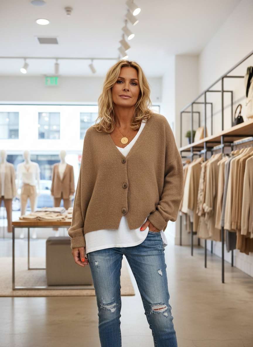 Zachte Gebreide Cardigan: Ultiem Comfort voor Elke Dag