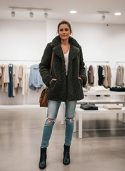 Ultieme Zachte Teddy Jas voor Dames: Heerlijk Warm & Stijlvol