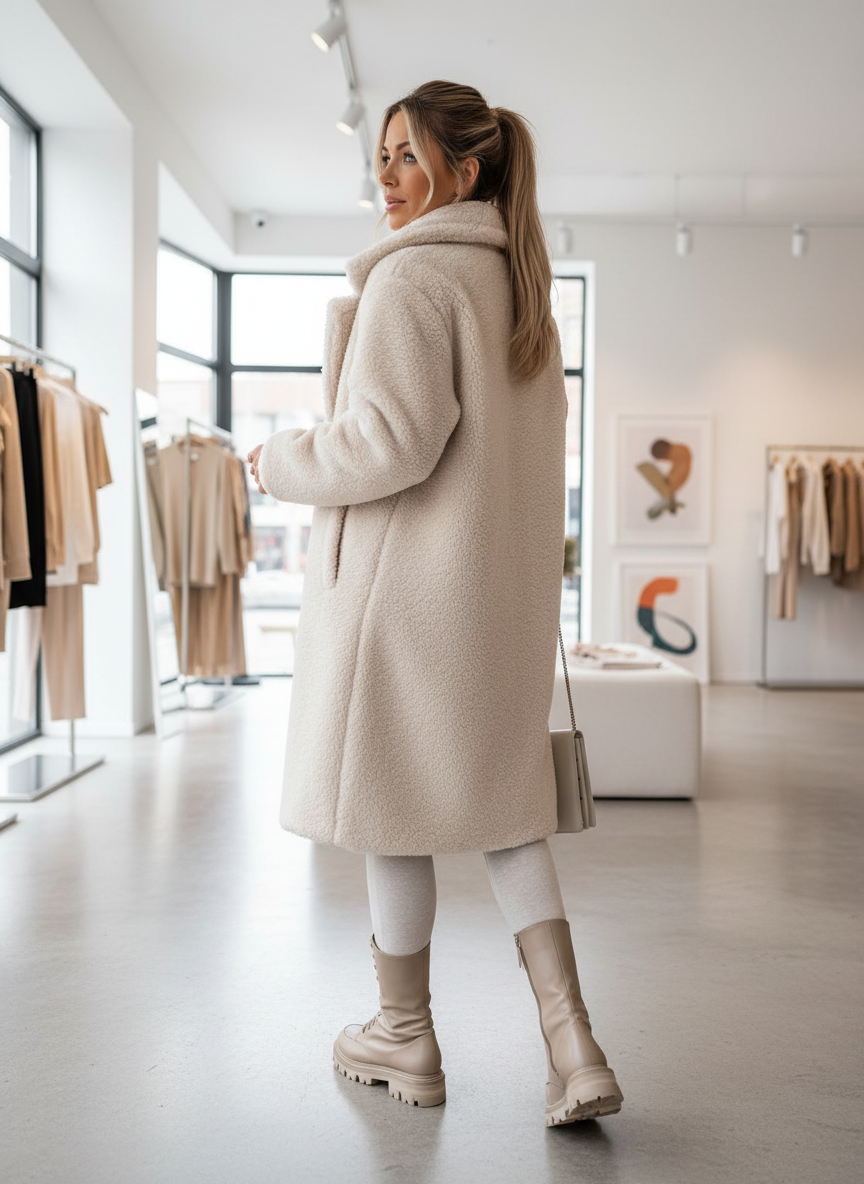 Ultieme Teddy Jas: Heerlijk Zacht en Warm voor de Winter