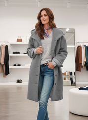 Superzachte Teddy Mantel met Capuchon voor Ultiem Comfort