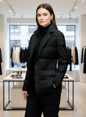 Stijlvolle Puffer Blazer: Comfortabele & Chique Jas voor Elk Seizoen