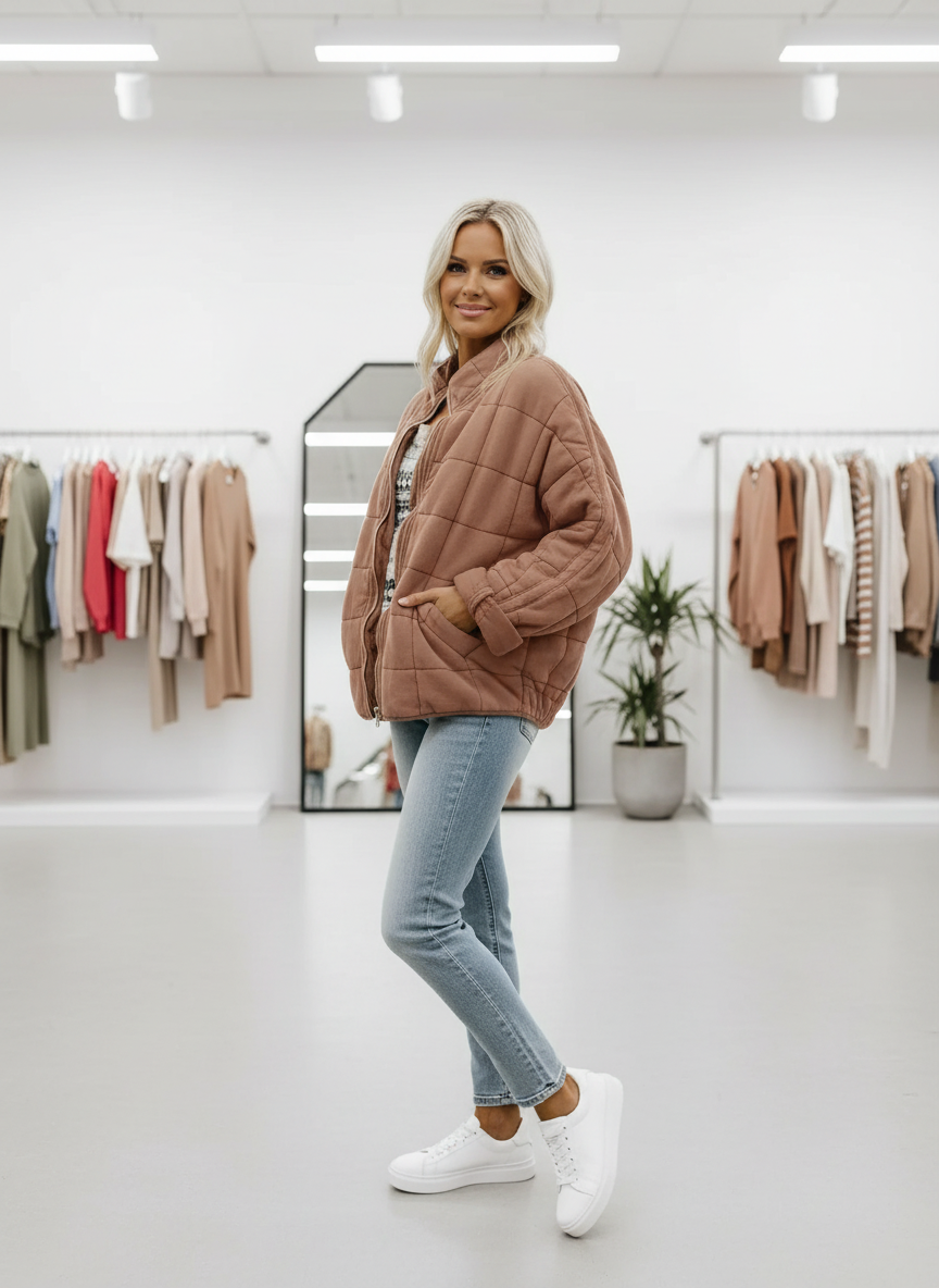 Jouw Comfortabele Gewatteerde Jas voor Elke Dag