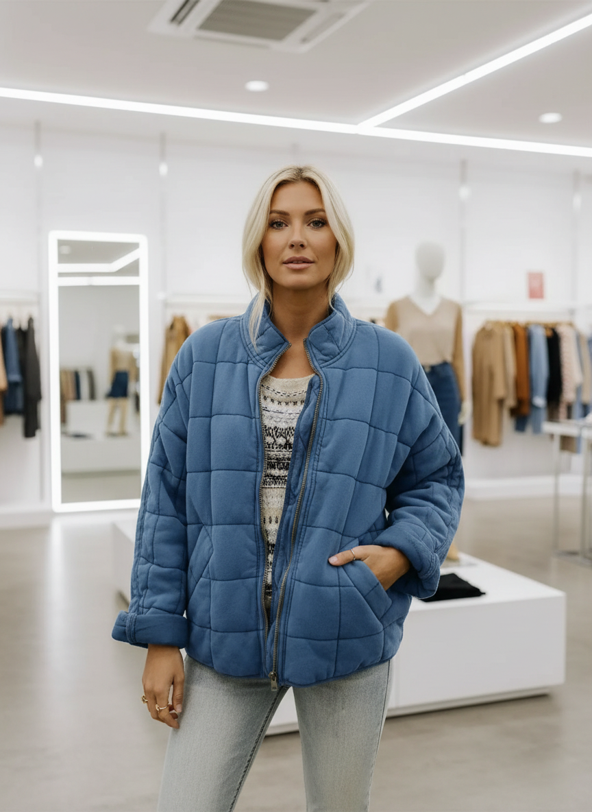 Jouw Comfortabele Gewatteerde Jas voor Elke Dag