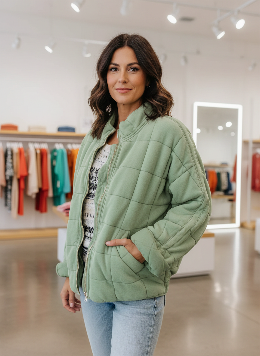 Jouw Comfortabele Gewatteerde Jas voor Elke Dag