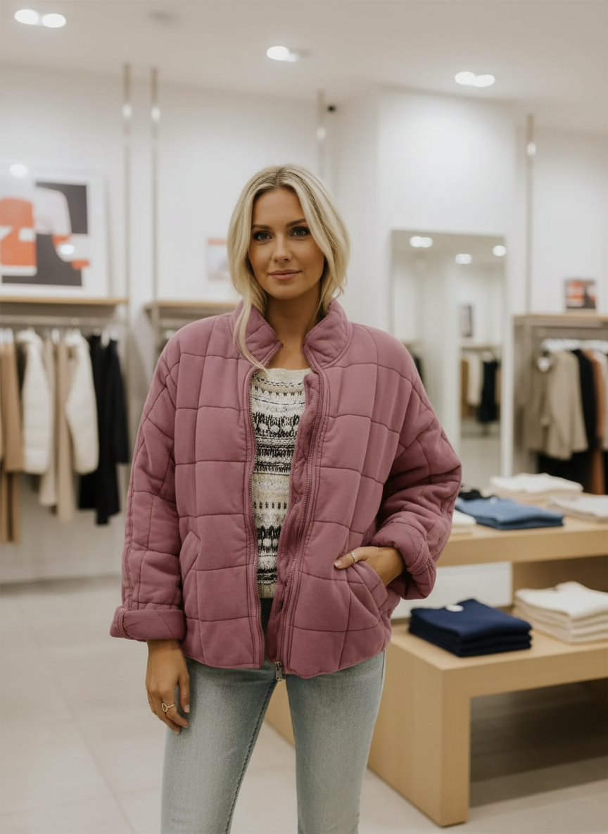 Jouw Comfortabele Gewatteerde Jas voor Elke Dag