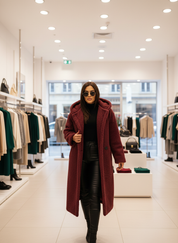 Ultieme Zachte Teddy Jas met Capuchon voor Dames