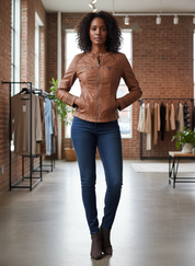 Stoere Faux Leren Jas: Jouw Stijlvolle Statement voor Elke Dag