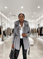 Jouw stijlvolle Faux Fur & Lederlook Jas voor de Winter