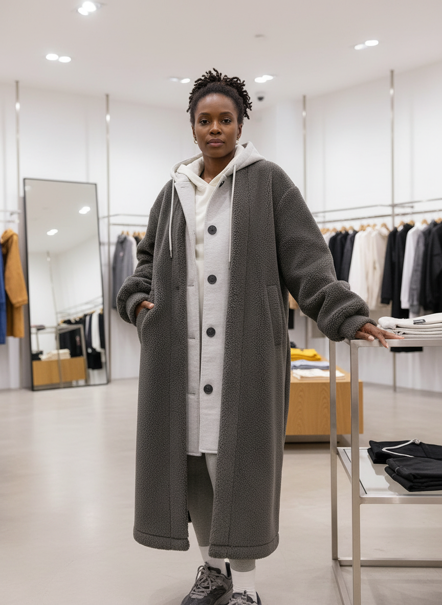 Ultieme Fleece Jas: Jouw Knusse, Stijlvolle Winterfavoriet