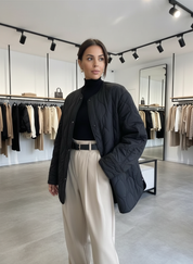 De Chique Gewatteerde Tussenjas: Jouw Stijlvolle Must-Have