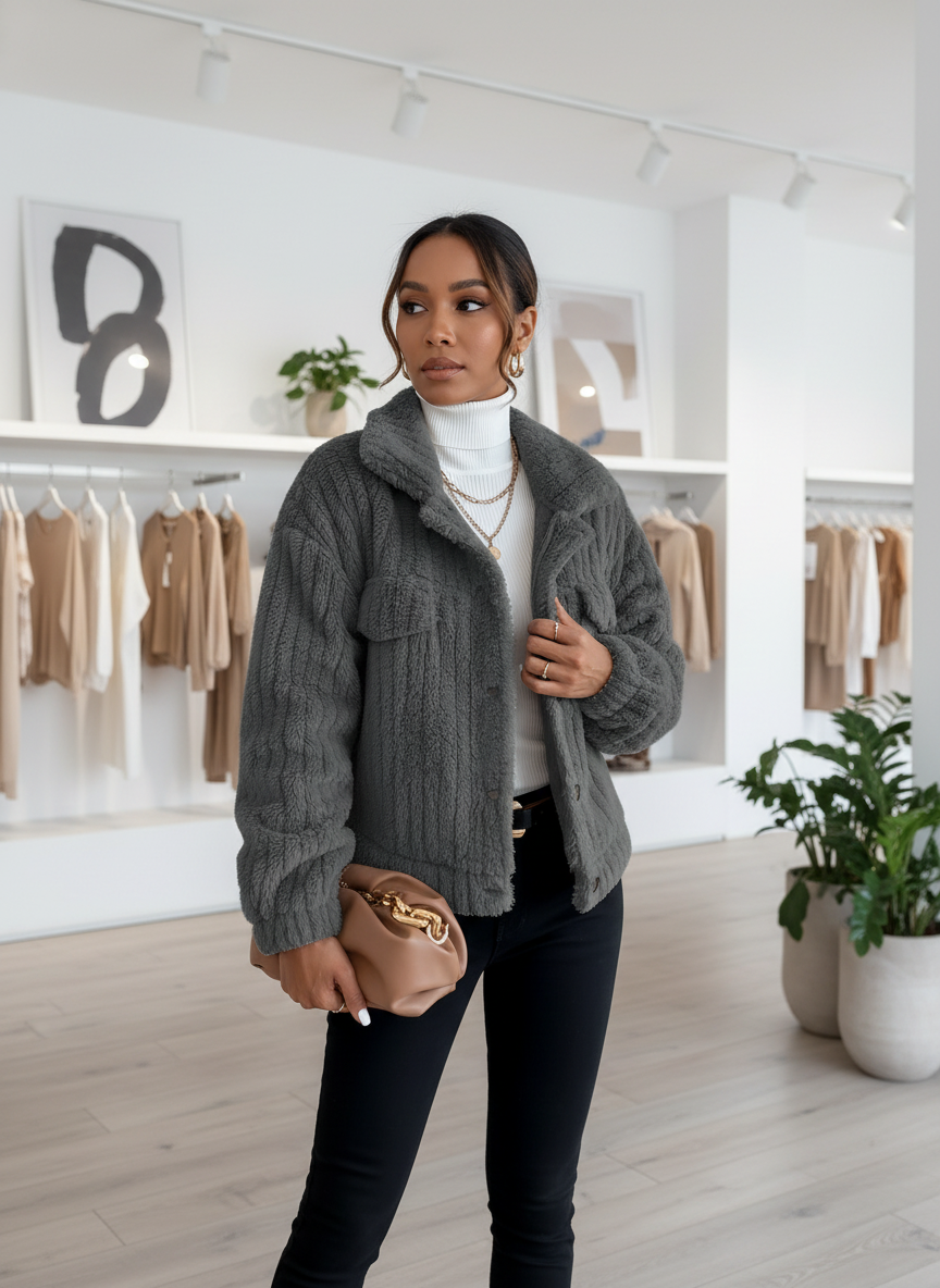 Ultieme Zachte Fleece Jas: Jouw Comfortabele Stijlpartner