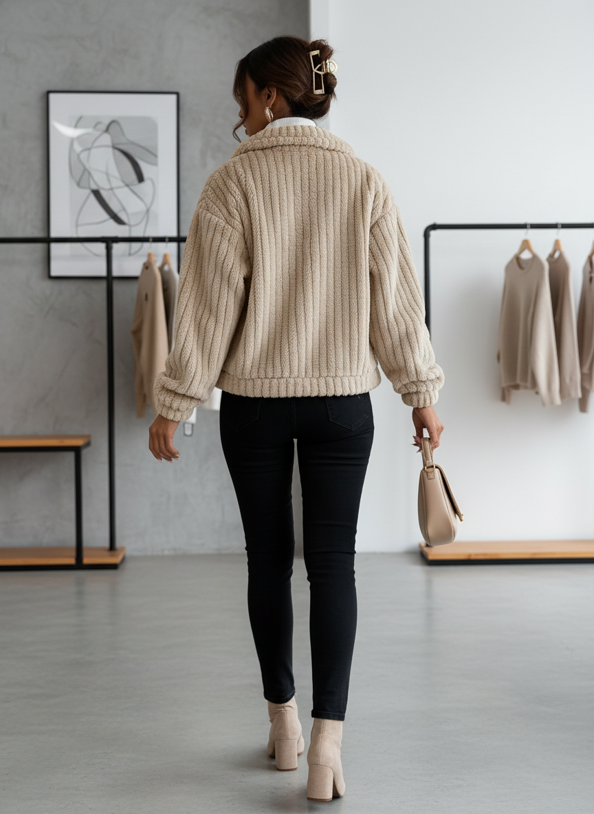 Ultieme Zachte Fleece Jas: Jouw Comfortabele Stijlpartner