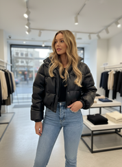 Chique Gevoerd Faux Leren Jack: Jouw Stijlvolle Statement