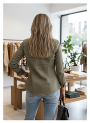 Stijlvolle Overhemdjas Dames - Comfortabel & Veelzijdig