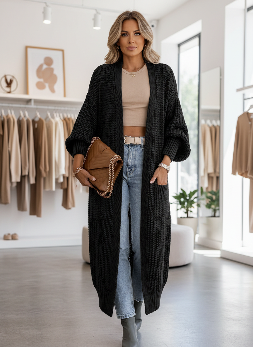 Comfortabele Chunky Knit Vest voor Dames - Jouw Stijlvolle Laag