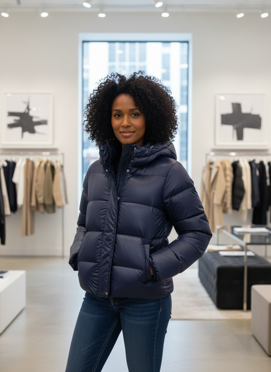 Stijlvolle Glanzende Pufferjas | Jouw Warmte & Comfort voor de Winter