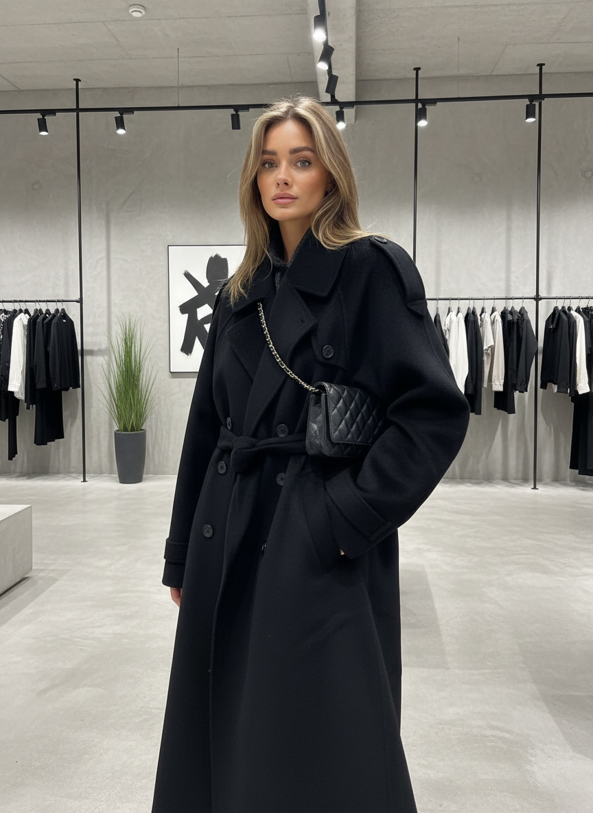 De Ultieme Lange Mantel voor Vrouwen | Tijdloze Elegantie