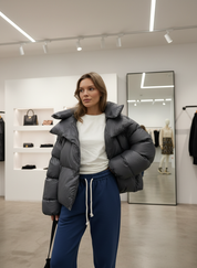 Comfortabele Oversized Pufferjas voor Dames