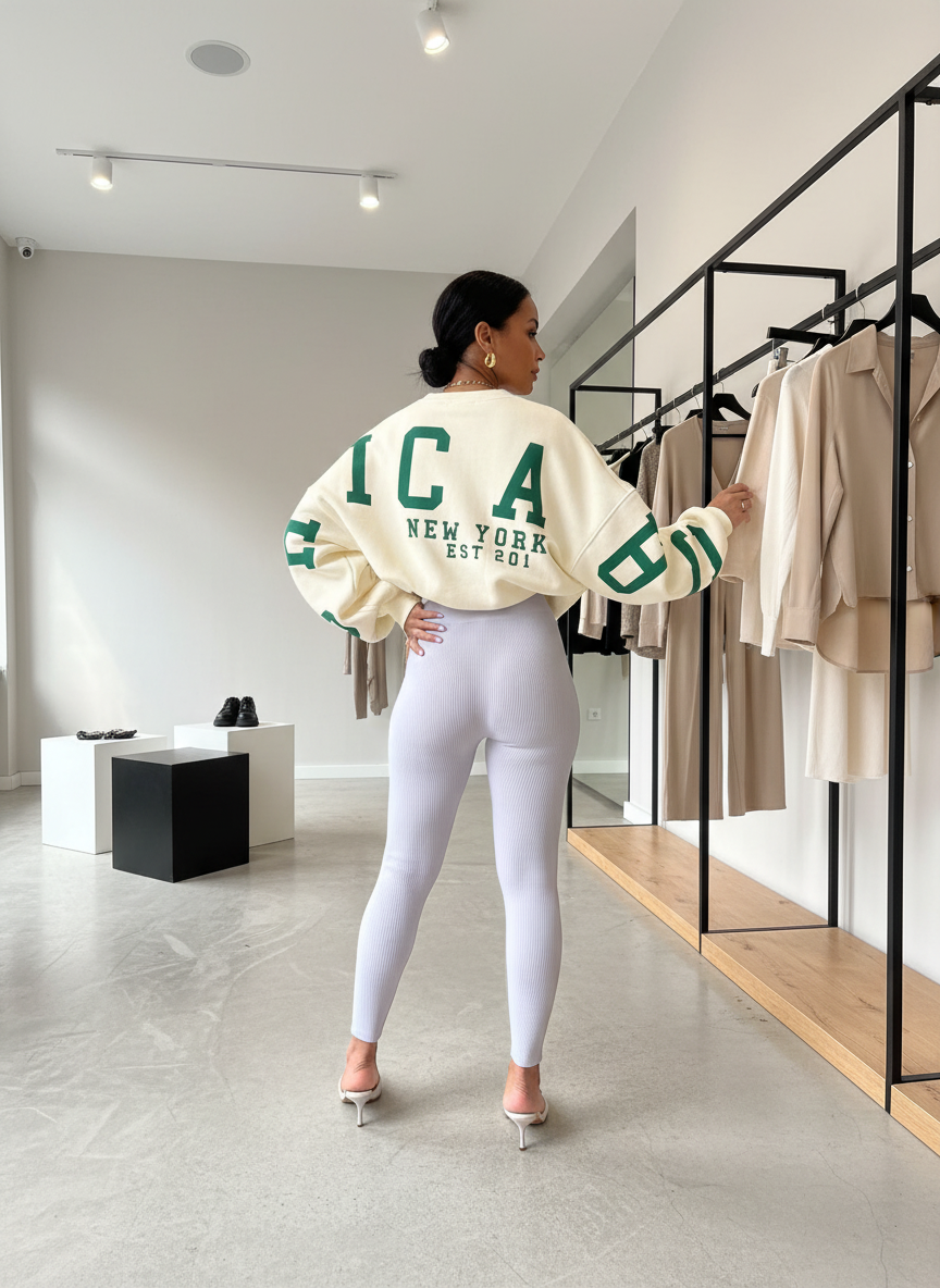 De Ultieme Relaxte Sweatshirt: Comfort met Stijlvolle Print