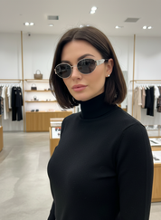 Ovale Zonnebril met Metalen Frame | Jouw Stijlvolle Statement