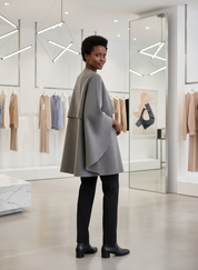 De Ultieme Elegante Drapeer Poncho Top voor Jouw Stijl