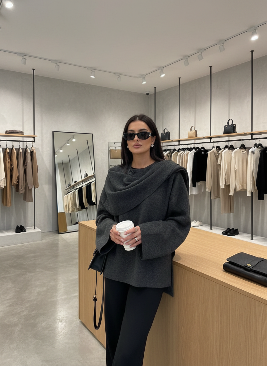 De Ultieme Elegante Drapeer Poncho Top voor Jouw Stijl