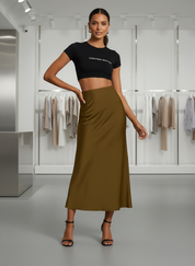 De Elegante Satijnen Maxi Rok: Jouw Stijlvolle Must-Have