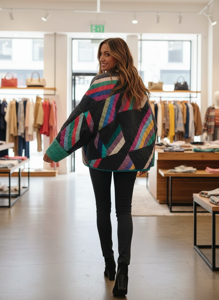 Vrolijk Patchwork Jack: Jouw Stijlvolle Comfort Boost