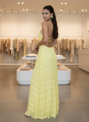 Jouw Perfecte Zomeravond: Stralende Halter Maxi-Jurk