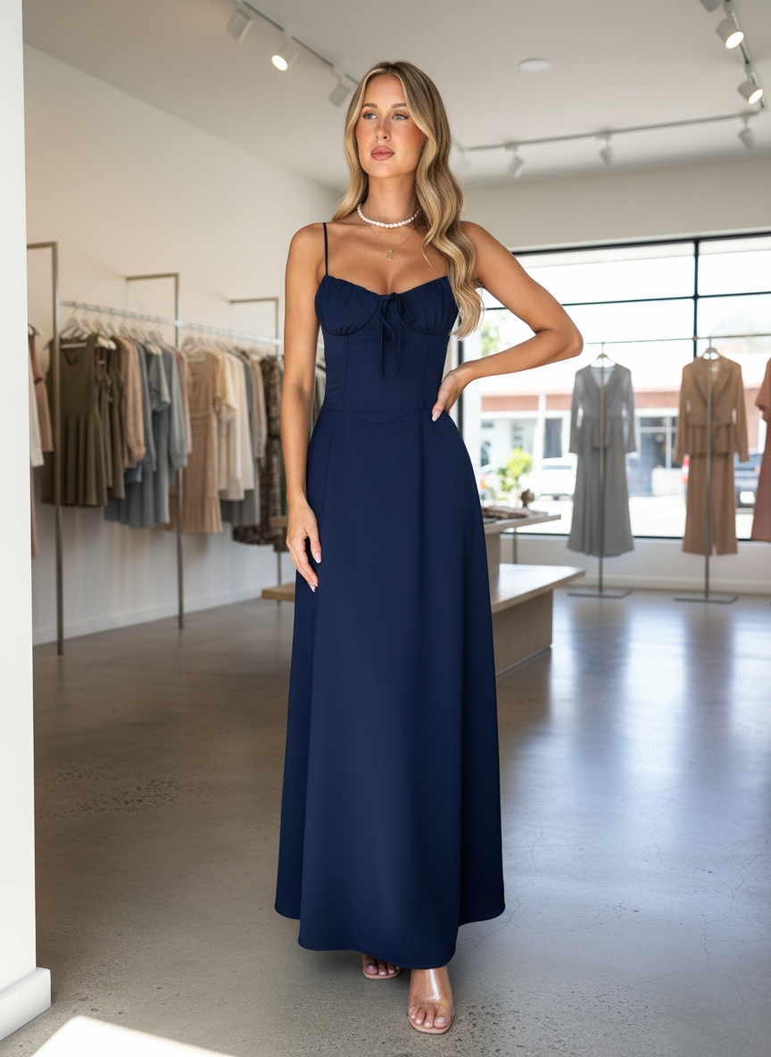 Elegante Zomerjurk met Strikdetail | Jouw Perfecte Look