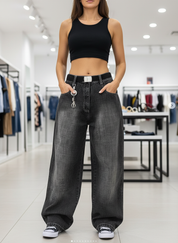 Relaxte Cargo Jeans: Jouw Stijlvolle Comfort Oplossing