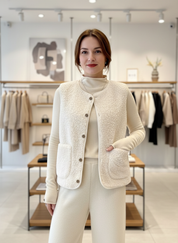Knusse Teddy Fleece Vest: Jouw Perfecte Laag voor Comfort
