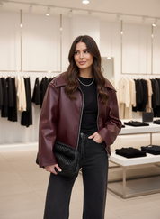 De Perfecte Oversized Faux Leren Jas voor Jouw Stijl