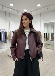 De Perfecte Oversized Faux Leren Jas voor Jouw Stijl