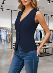 Elegant Getailleerd Vest: Moeiteloze Stijl