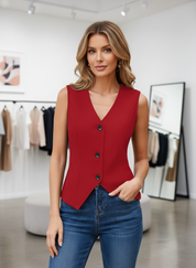 Elegant Getailleerd Vest: Moeiteloze Stijl