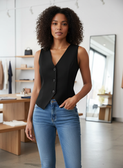 Elegant Getailleerd Vest: Moeiteloze Stijl