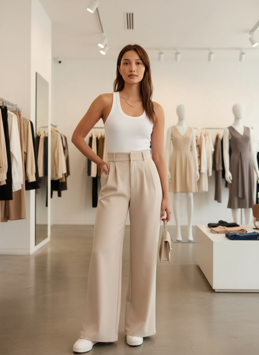 Jouw Essentiële Wijde Pijpen Pantalon: Stijlvol & Comfortabel