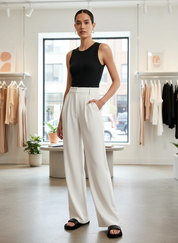 Jouw Essentiële Wijde Pijpen Pantalon: Stijlvol & Comfortabel